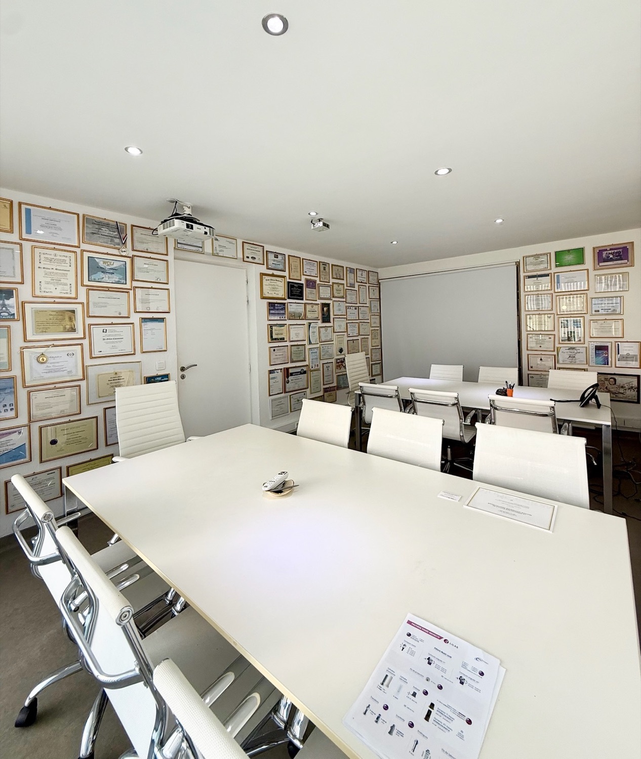 Salle de cours et de formation de l'Institut
